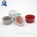 Groothandel gemengde kleur keramische cake Ramekin